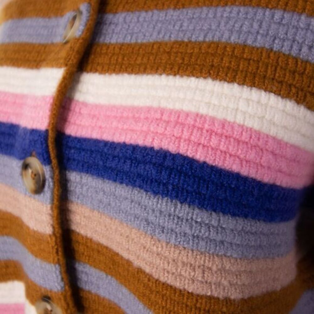 NEW Madewell‎ Striped Springview Cardigan Sweater. Size XS - Picture 12 of 16